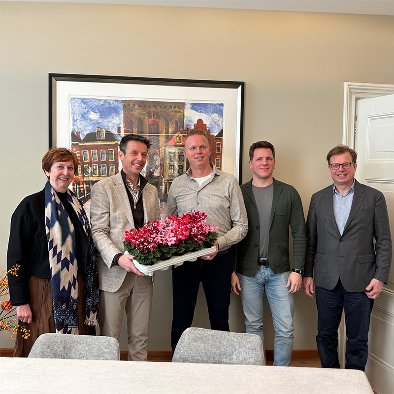 An Beekenkamp en Fons van der Vleuten met Schoneveld.